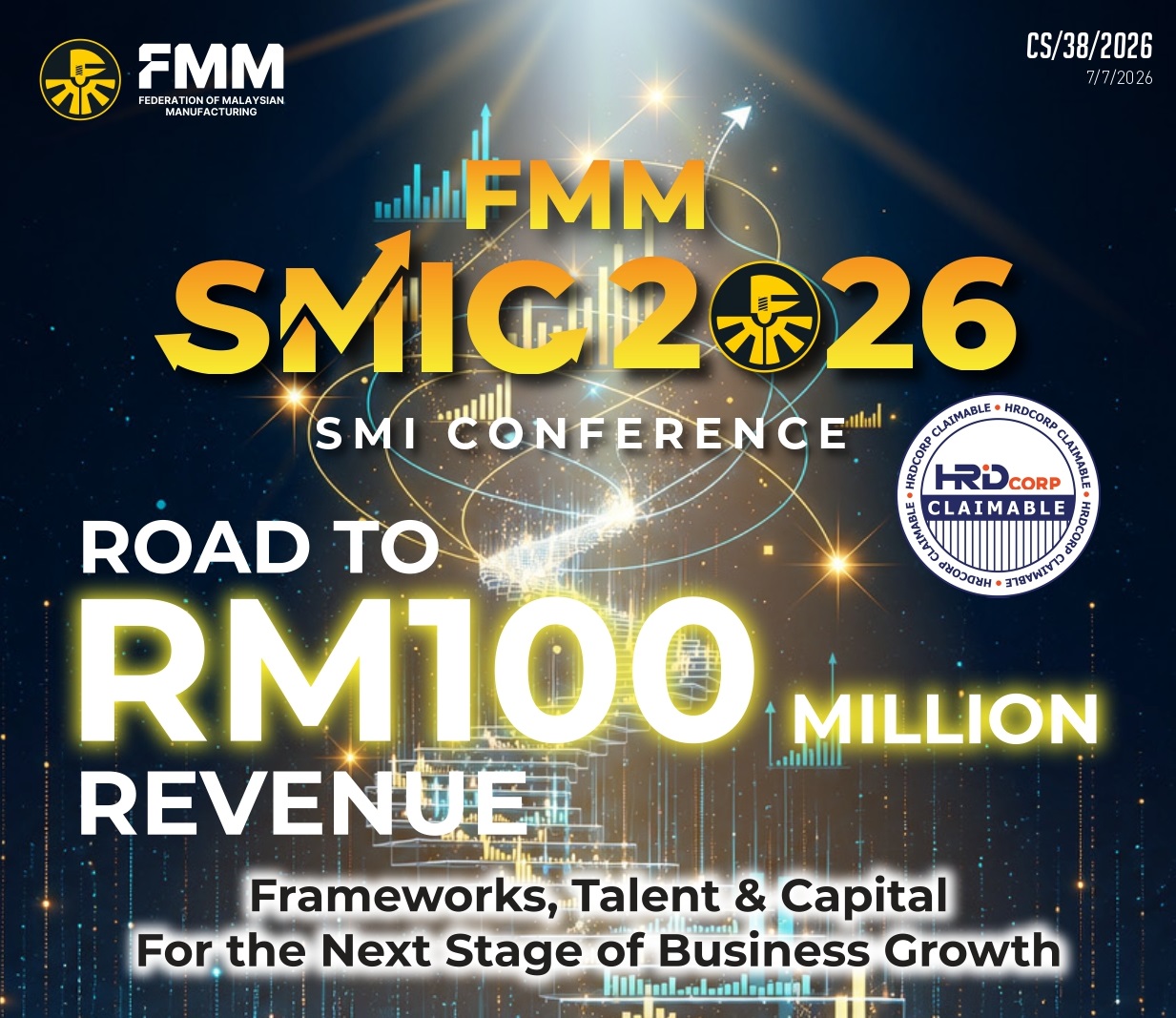 FMM SMI Conference (SMIC) 2026 - Road to RM100 Million Revenue: Frameworks, Talent & Capital for the Next Stage of Business Growth”.